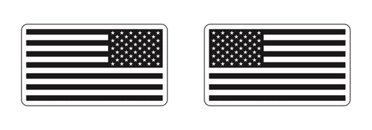 Black n White American flag